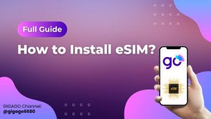 How to install Bahrain eSIM